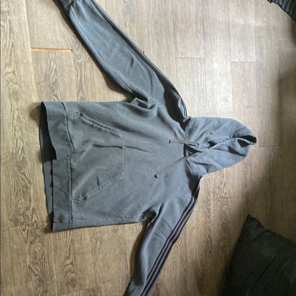 Adidas Gray Pullover Sweater